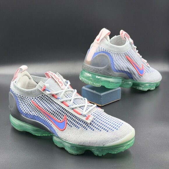 Nike Air VaporMax 2021 Flyknit 'Wolf Grey Medium Blue' - Picture 5 of 10